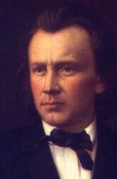 Brahms painted by Carl Jagerman - without beard!